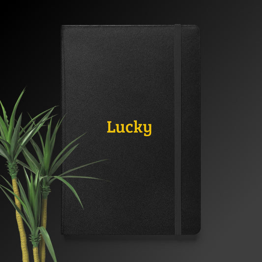 Hardcover bound notebook